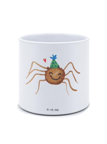 Mr. & Mrs. Panda Pflanzkübel Spinne Agathe Party ohne Spruch in Weiß