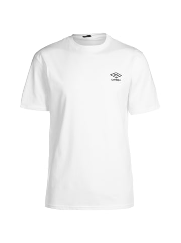 Umbro T-Shirt Core Small Logo in weiß