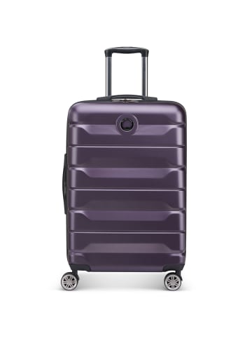 Delsey Air Armour 4-Rollen Trolley 68 cm in dunkellila