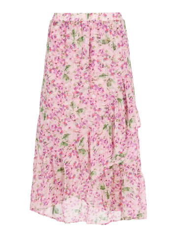 faina Women Skirt in light violet multicolor