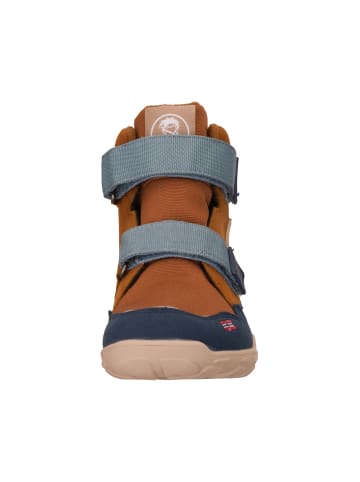 Trollkids Barfuß-Winterschuh Lyngdal in teak brown