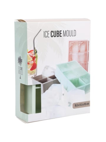 Excellent Houseware Eiswürfelform in grau