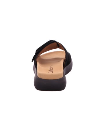 Gabor Pantolette in schwarz