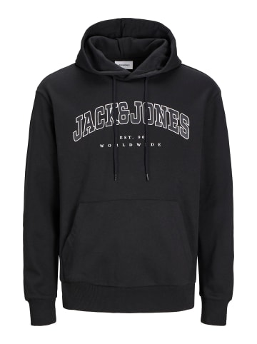 JACK & JONES PLUS Kapuzenpullover in Black