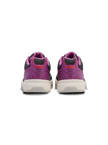Hummel Hallenschuh All Court Innenbereich Erwachsene in ANTHRACITE/CATTLEYA ORCHID