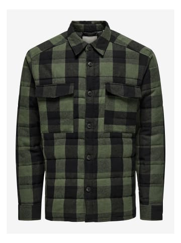 Only&Sons Jacke 'Gudmund' in dunkelgrün