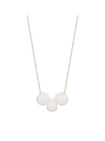 gaya Women Necklace in Gold White