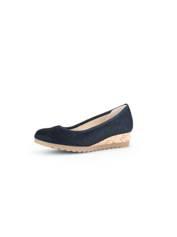 Gabor Comfort sportliche Ballerinas in blau