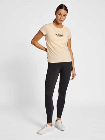 Hummel T-Shirt Hmlbooster Damen in WOOD ASH
