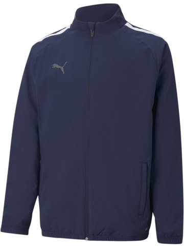Puma Jacke "TeamLIGA Sideline Jacket Jr" in Blau