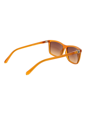 Guess Männer Sonnenbrille Rechtwinklig Orange