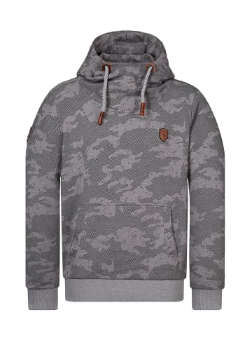 naketano Sweat Hoody Supapimmel Dark Grey Melange (Camouflage)