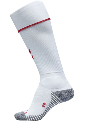 Hummel Hummel Fußball Socken Pro Football Erwachsene Schnelltrocknend in WHITE/TRUE RED