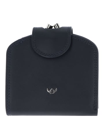 Golden Head Polo Geldbörse RFID Leder 10 cm marineblau