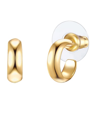 Lulu & Jane Creolen Metall-Legierung in gelbgold
