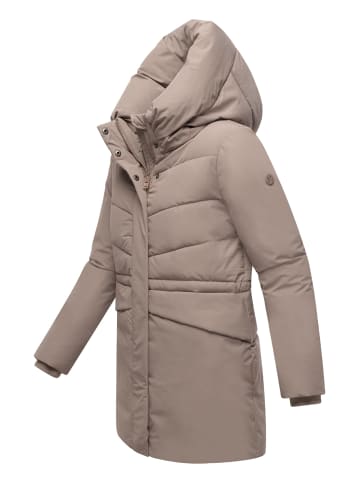 Marikoo Kurzmantel Delilah 16 in Taupe Grey