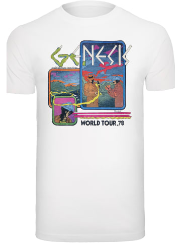 F4NT4STIC T-Shirt Genesis World Tour 78 in weiß