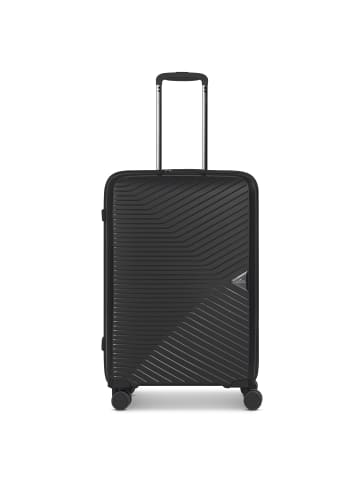 March15 Trading Gotthard Edition 4 Rollen Trolley 67 cm in black metallic