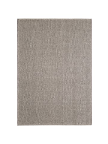 KADIMA DESIGN Teppich Kurzflor Flachgewebe Uni-Design Polypropylen Wohnzimmer in Braun