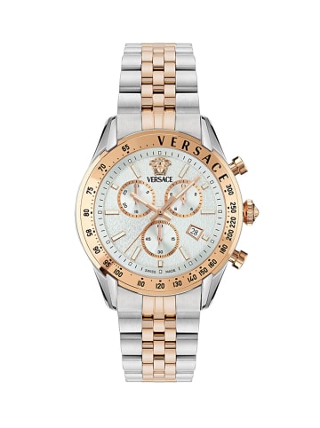Versace Analoguhr für Herren in silber