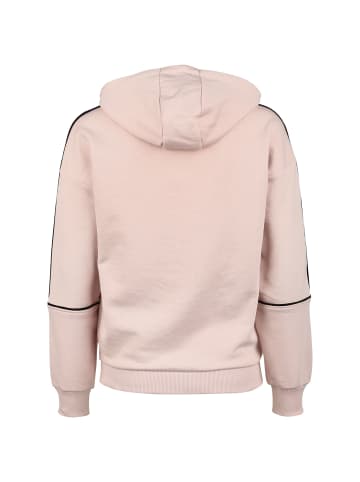 Fila Kapuzenpullover Bianco Reflective Taped in rosa / schwarz