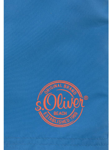 S. Oliver Badeshorts in blau