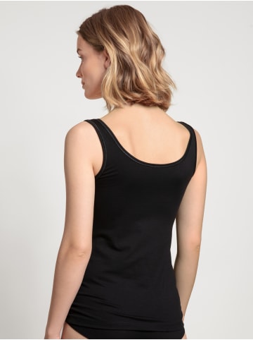 Calida Tank-Top, 2er-Pack in schwarz