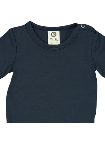 müsli Kurzarmbody 1581031200 in dunkelblau