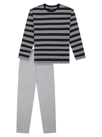 Schiesser Pyjama Nightwear in Schwarz