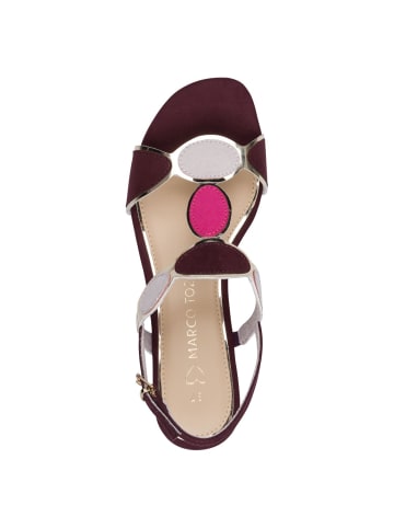 Marco Tozzi Sandale in MULBERRY COMB