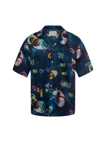 Scotch & Soda Hemd in marine mehrfarbig