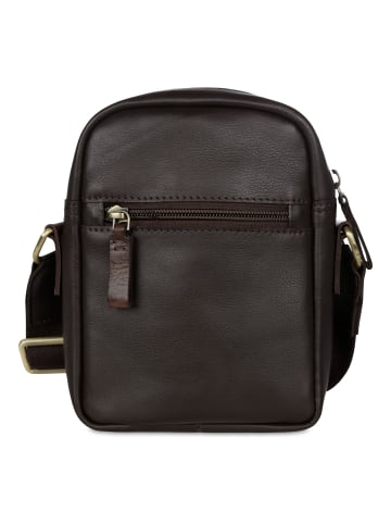 Bugatti Ryan Umhängetasche Leder 16 cm braun