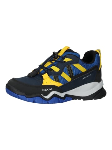 Geox Sneaker in Blau/Gelb