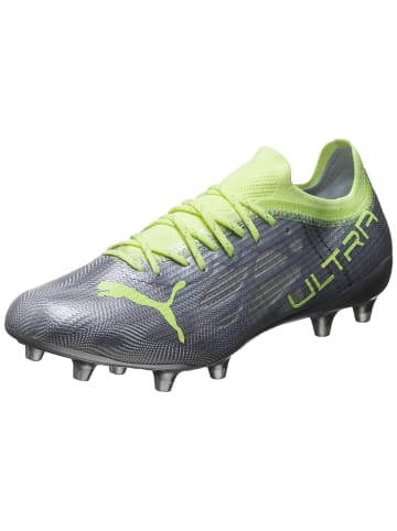 Puma Fußballschuh ULTRA 1.3 FG/AG in silber / neongelb