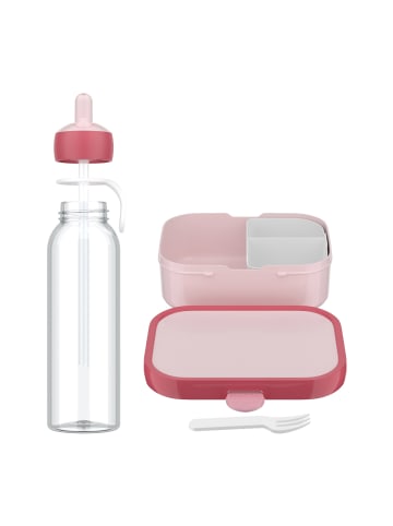 Mepal 2er Set Lunchset Campus in Cool Pink
