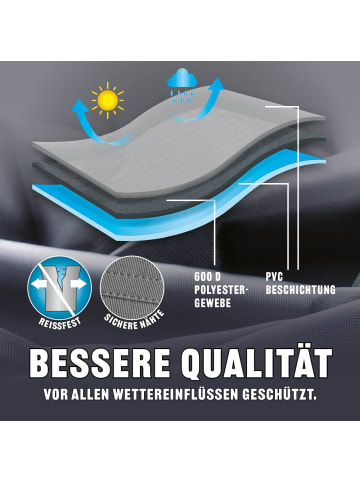Landmann Wetterschutzhaube 15720 Premium 55x117x90cm grau grau