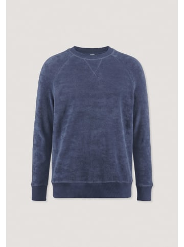 Hessnatur Frottee Schlafshirt Relaxed in indigo blau