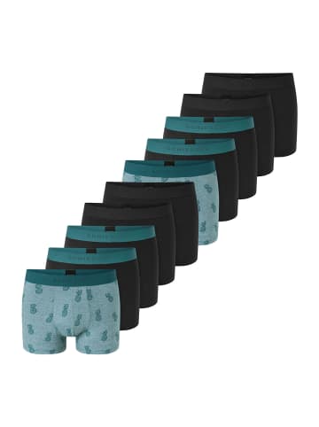 Schiesser Trunk 955 Multi in schwarz,mehrfarbig,türkis