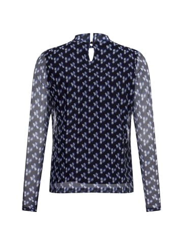 More & More Langarmshirt in marine hellblau