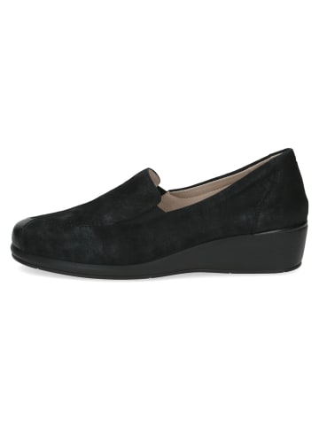 Caprice Slipper in black comb