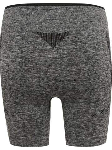 Hummel Hummel Shorts Hmlmt Training Damen Atmungsaktiv Feuchtigkeitsabsorbierenden Nahtlosen in BLACK MELANGE