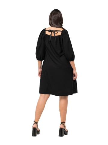 Ulla Popken Midikleid in schwarz