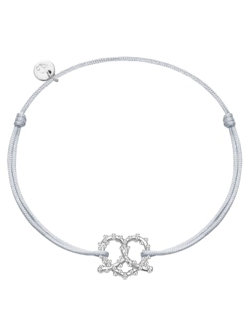 Glanzstücke München Armband Herz-Breze aus Sterling Silber in silber
