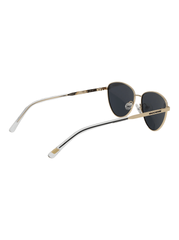Skechers Unisex Sonnenbrillen Rund Gold