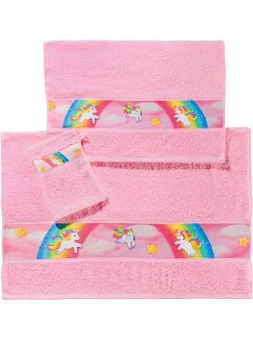 Erwin Müller Frottier Kinder-Frottier-Set 3-teilig in rosa