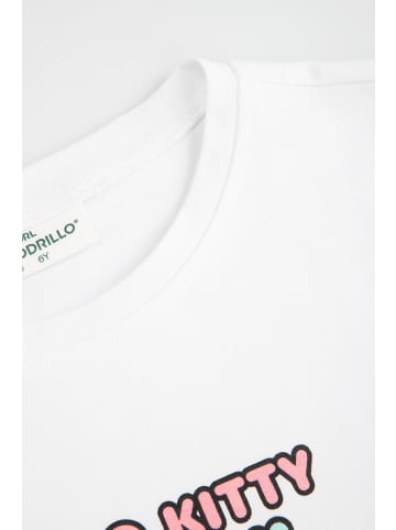 Coccodrillo T-shirt mit kurzen Ärmeln in weiß