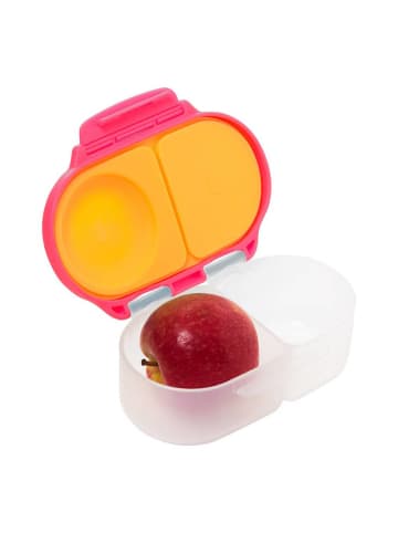 B. Box Brotdose Kindergarten - Snackbox für Kinder mit 2 Fächern in Rot