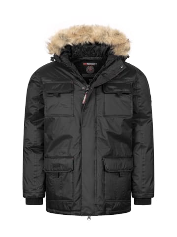 Geographical Norway Winterjacke in Schwarz