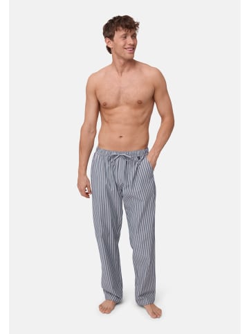 DANISH ENDURANCE Lange Pyjamahose Pyjama in marineblau