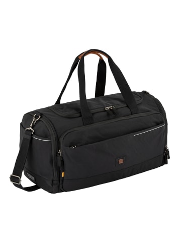 Camel Active CITY Weekender mit abnehmbarem Schultergurt in Schwarz